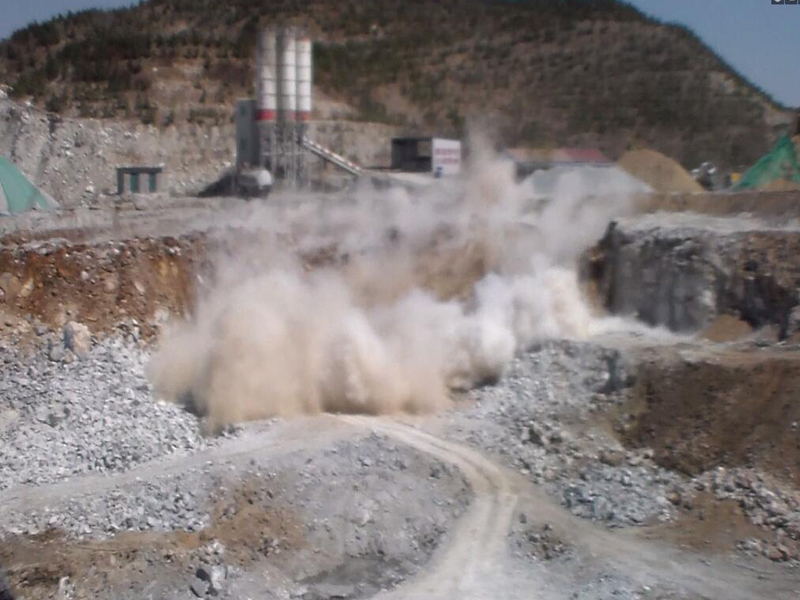 青島卡諾礦區爆破項目